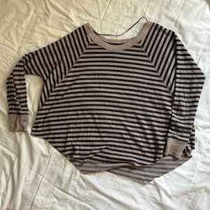 Striped We the Free flowy shirt